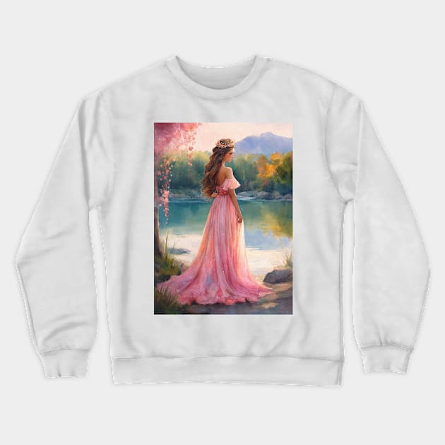 Princess Crewneck Sweatshirt by RuslanaART